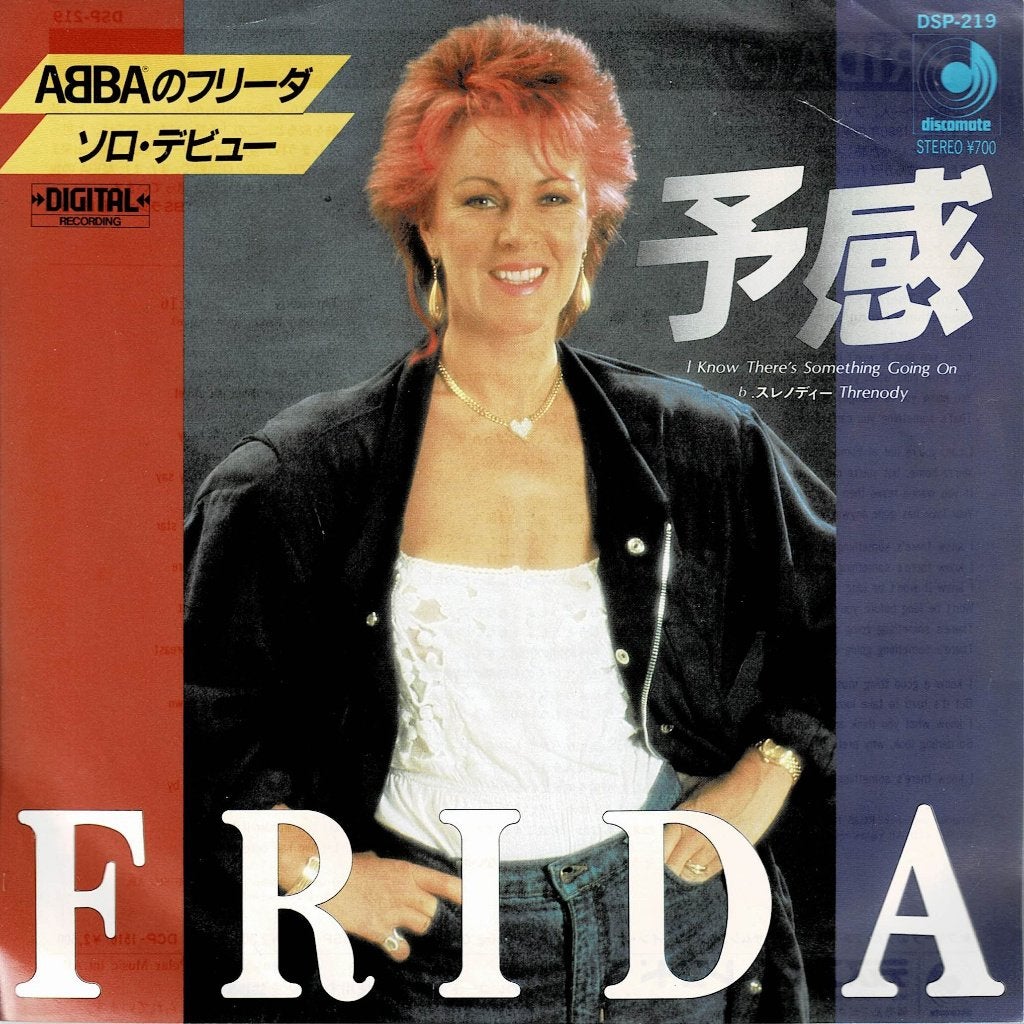 Frida – I Know There's Something Going On (Japan 1982), Gebruikt, 7 inch, Ophalen of Verzenden, Pop