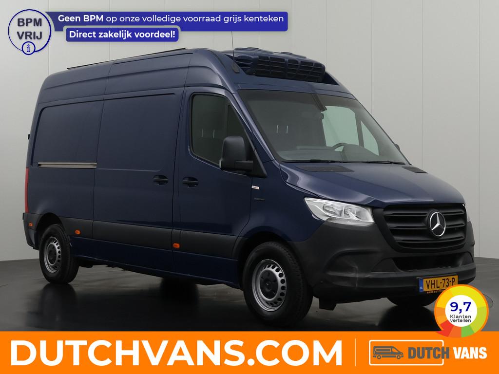 Mercedes-Benz eSprinter eSprinter L2H2 55 kWh Koelauto | Cam, Auto's, 142 km, Stof, Gebruikt, Zwart