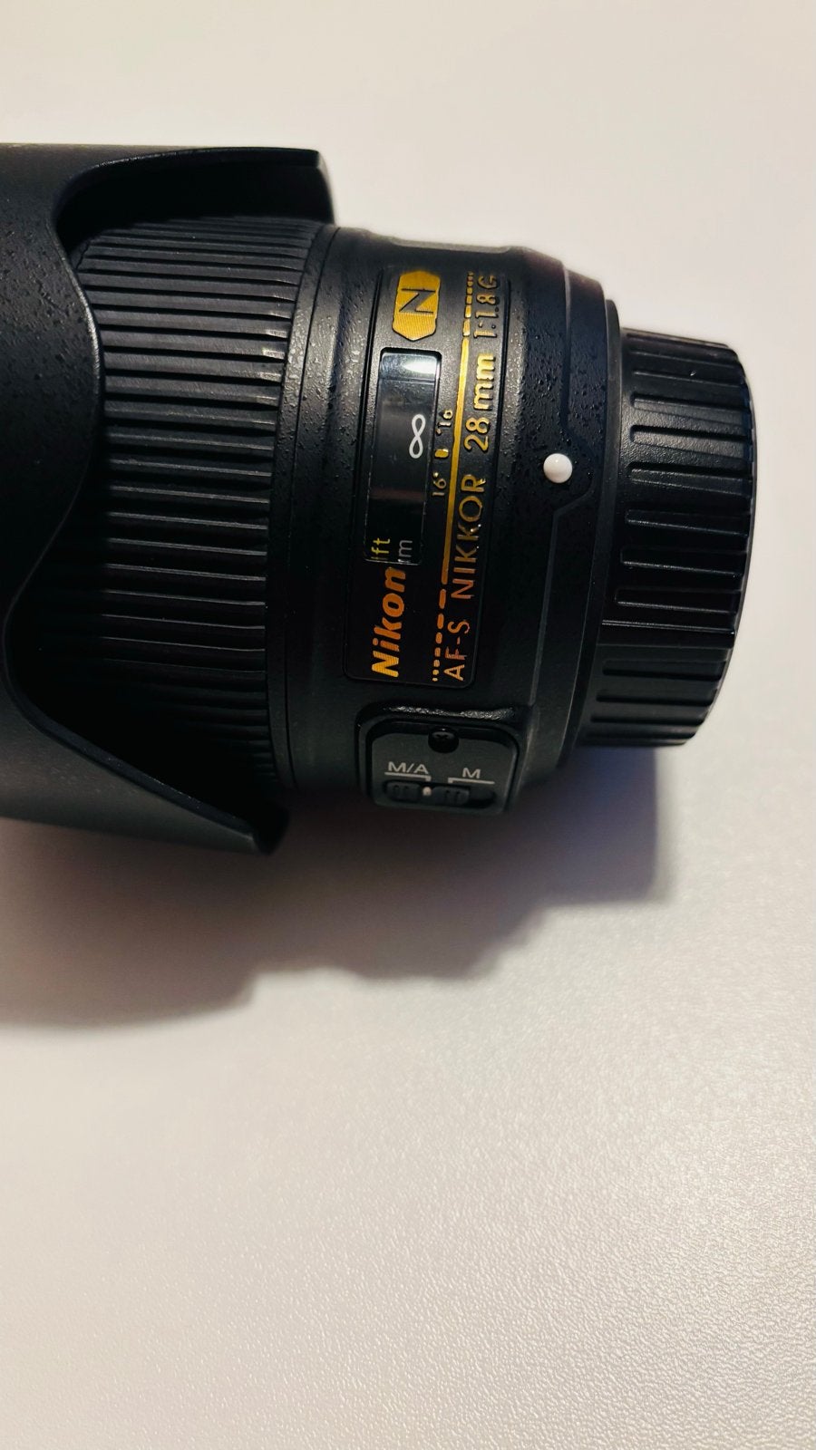 Nikon AF-S Nikkor 28mm f/1.8G NANO Groothoeklens, Autofocus, Nikon, Zo goed als nieuw, Nikon F-mount