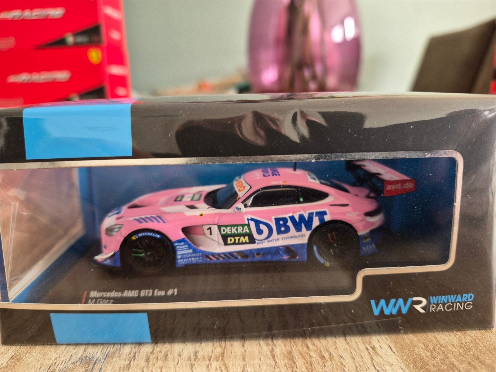 Mercedes AMG GT3 Evo #1 M.Götz 2022 1:43 (IXO Models), Hobby en Vrije tijd, Ophalen of Verzenden, Nieuw, Auto, Overige merken