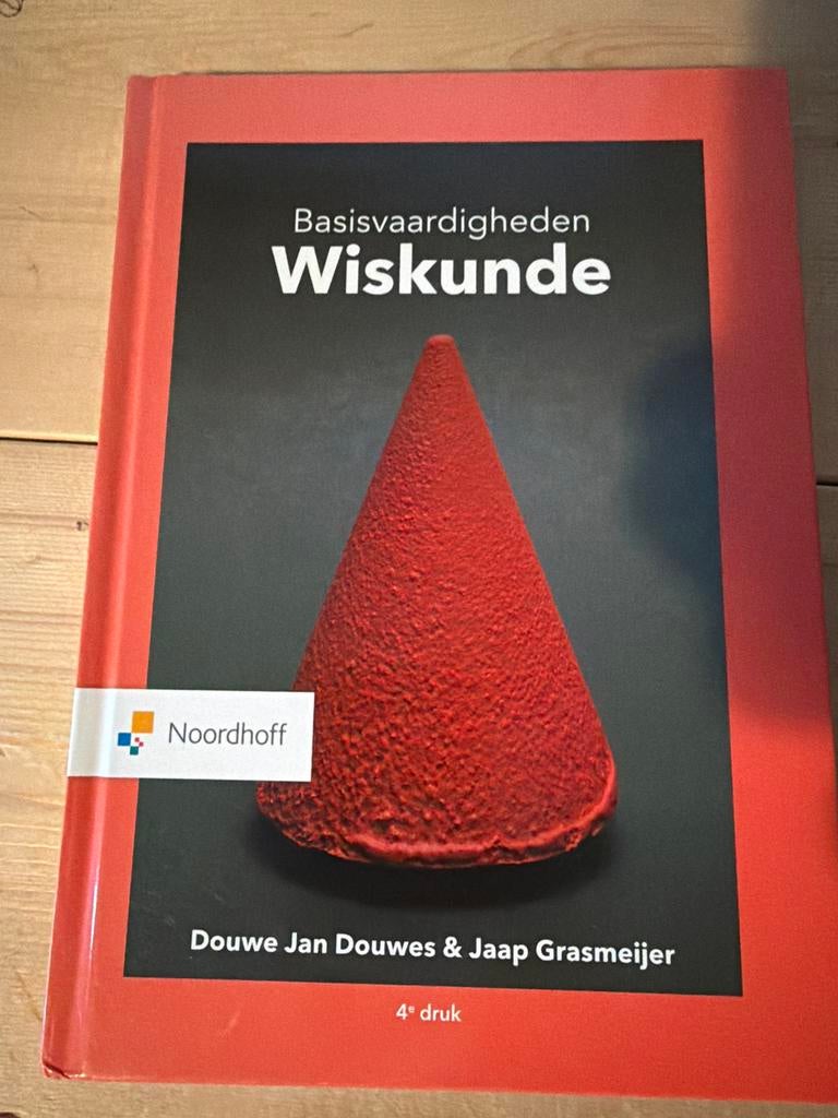 Basisvaardigheden Wiskunde - Douwes & Grasmeijer, Boeken, Ophalen of Verzenden, Beta, Zo goed als nieuw, HBO