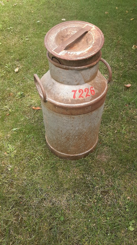 melkbus / melkkan vintage, Ophalen