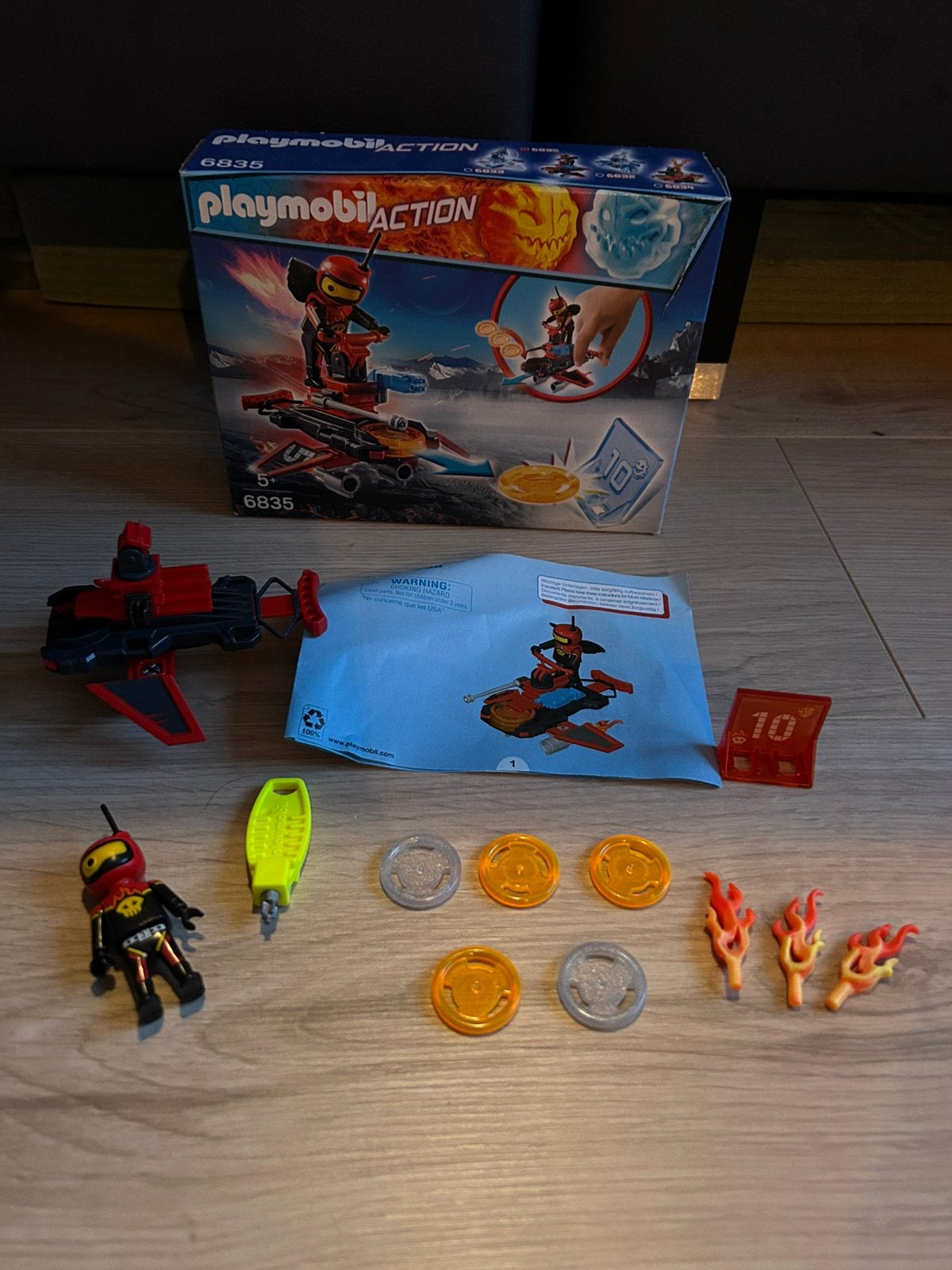 Playmobil action 6835, Ophalen, Gebruikt, Complete set, Overige typen
