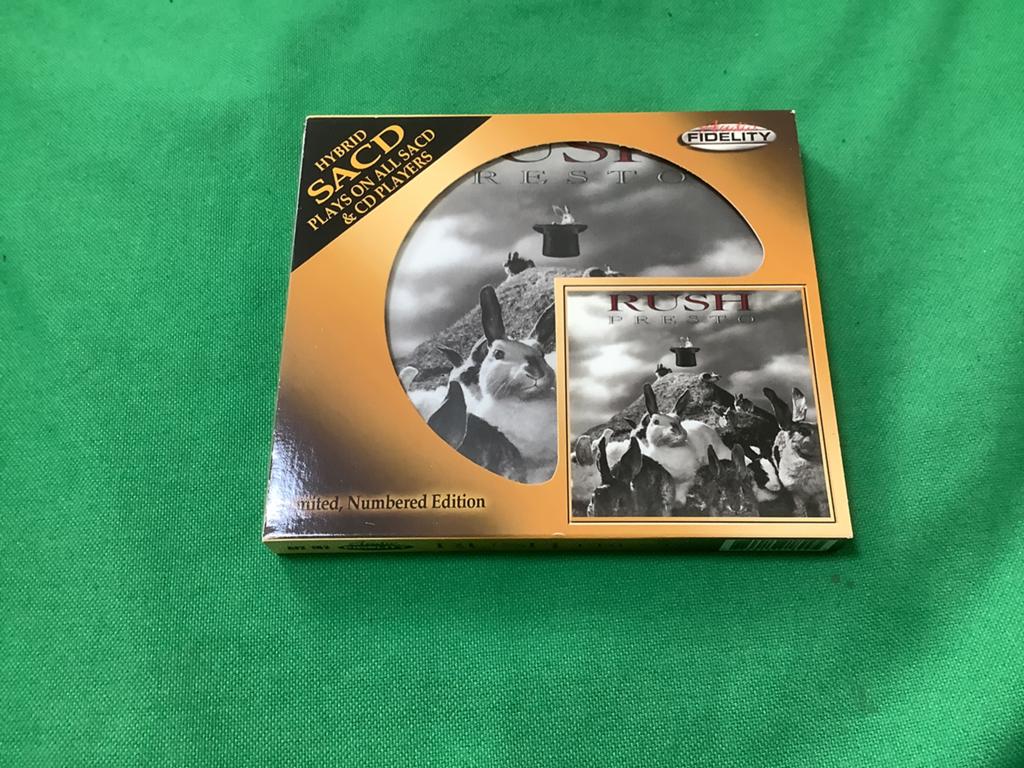 Rush-Presto SACD (US/very rare!!), Ophalen of Verzenden, Gebruikt, Progressive