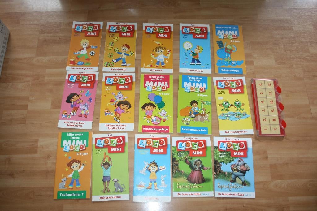 Mini Loco boekjes - 3 euro per stuk - vaste prijs, Ophalen of Verzenden, Rekenen