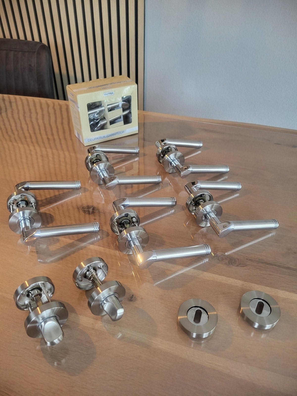 Deurklinken in heel goede staat, Ophalen of Verzenden, Koper of Messing, Klink of Kruk