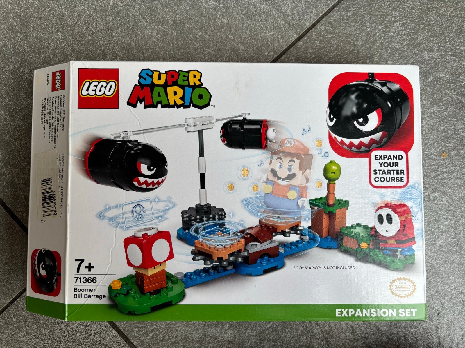 Lego Super Mario 71366 Boomer Bill Barrage Uitbreidingsset, Ophalen, Zo goed als nieuw