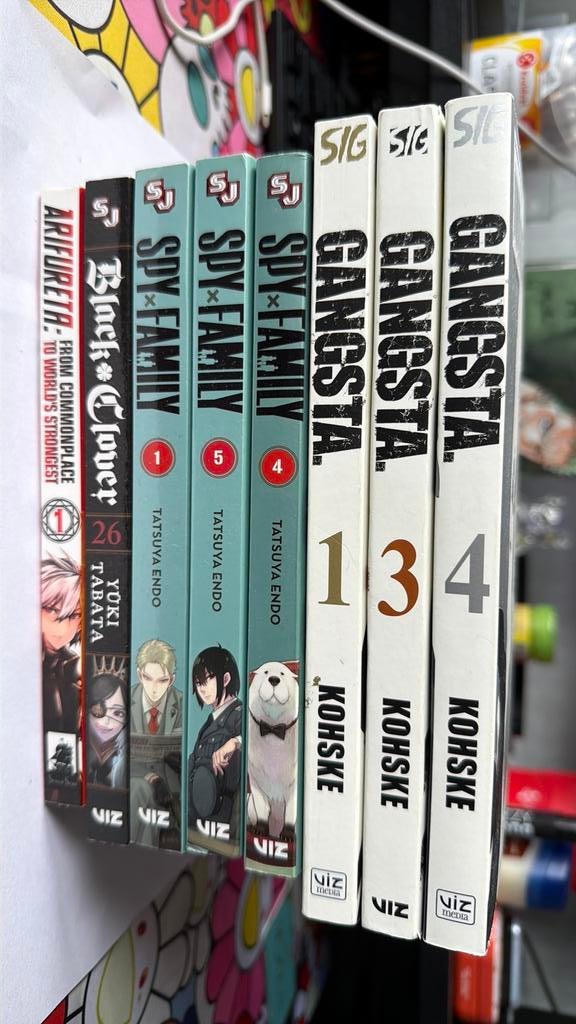 Verschilende manga’s, Boeken, Strips | Comics, Meerdere comics, Ophalen, Zo goed als nieuw, Japan (Manga)