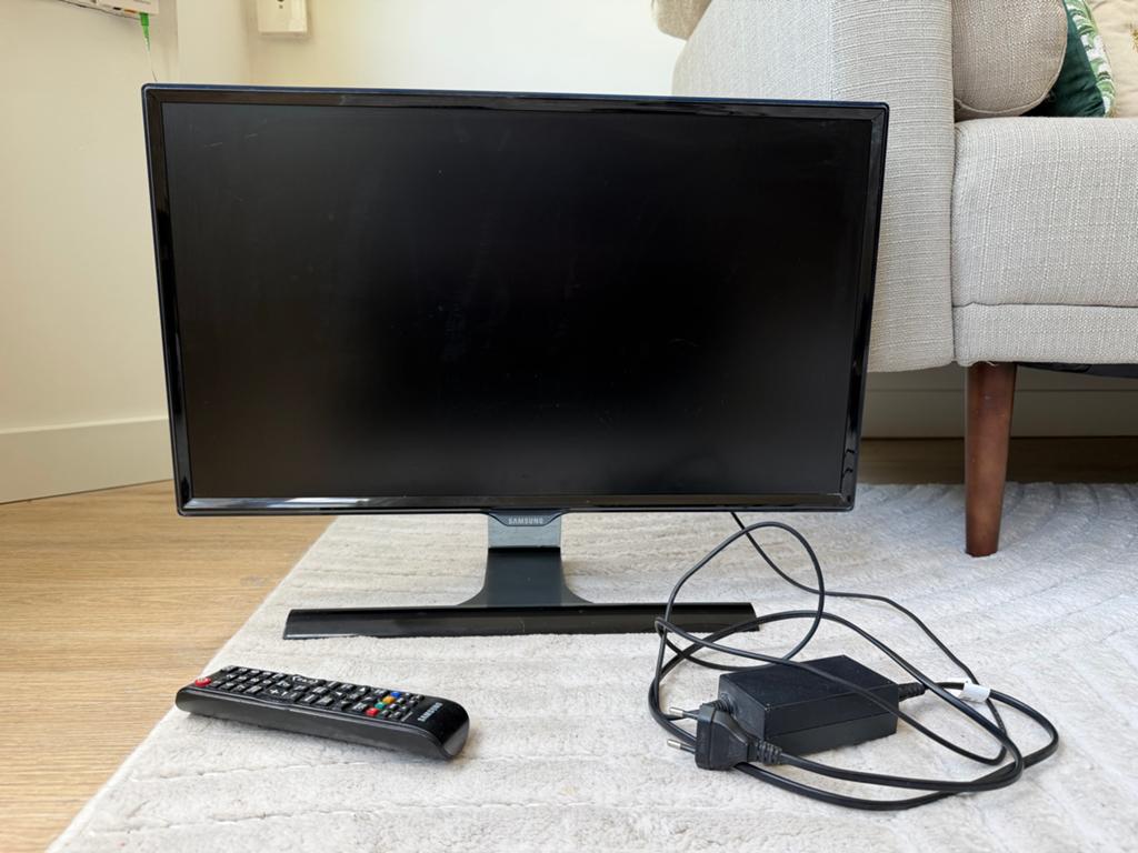 Samsung tv 24 inch T24E390EW TV met afstandsbediening, Audio, Tv en Foto, Televisies, Ophalen, 50 Hz, Samsung, Gebruikt