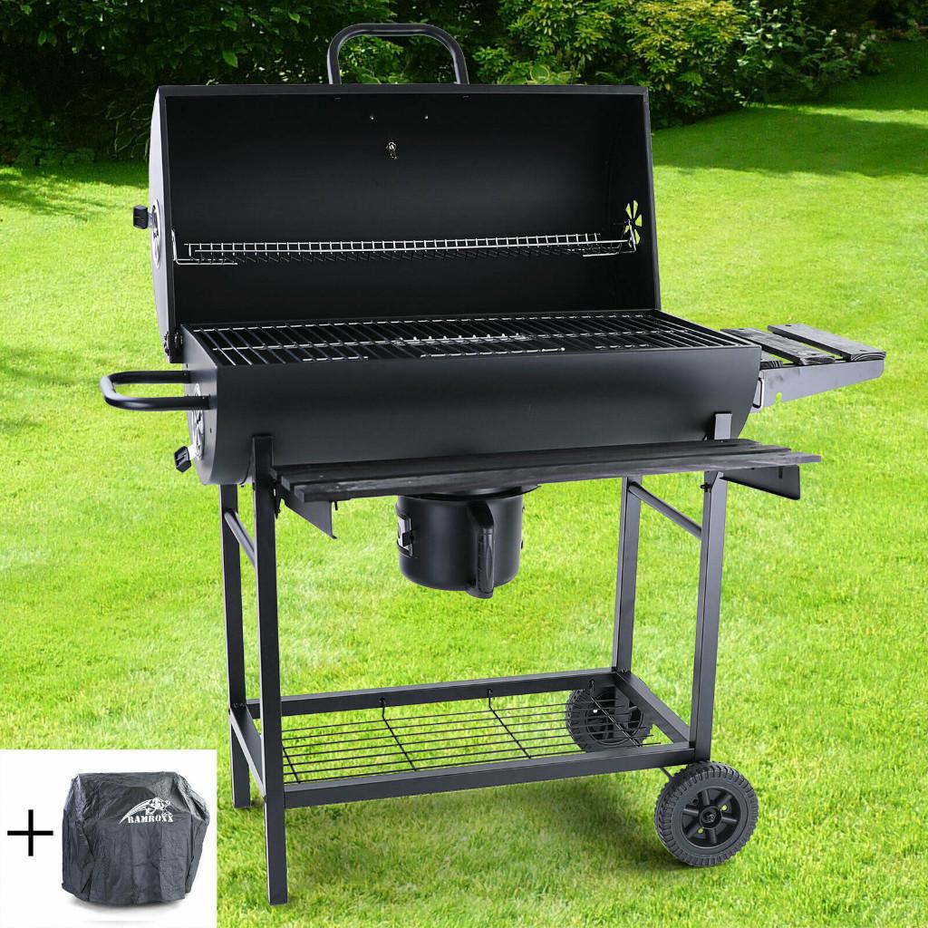 BBQ Smoker BBQ-Houtskoolgrill Grill Smoker 108x64x135cm, Tuin en Terras, Houtskoolbarbecues, Ophalen of Verzenden, Nieuw