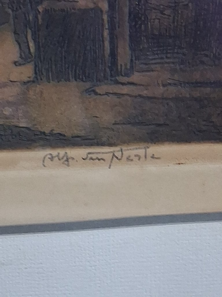 Alfred van Neste lijst, Antiek en Kunst, Ophalen of Verzenden, Ingelijst