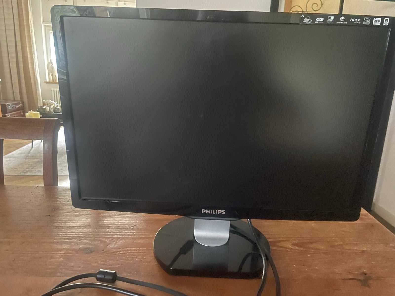 Philips monitor, Kantelbaar, Full HD, Ophalen of Verzenden, 1 tot 2 ms