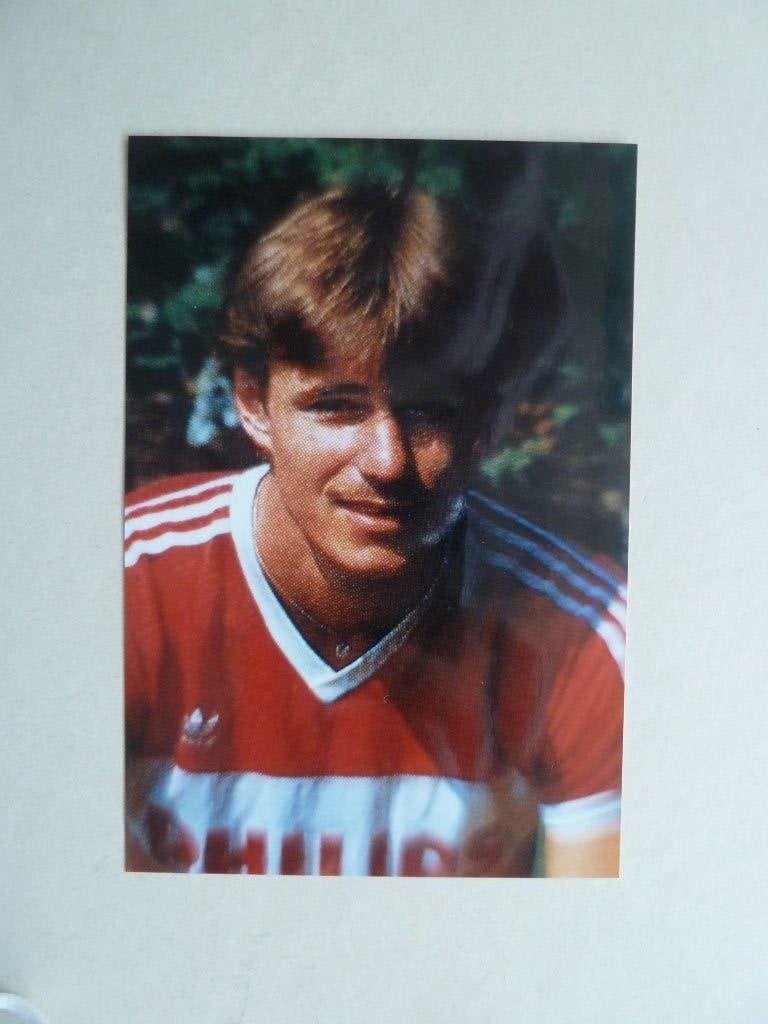 Foto. Peter.Corbijn.  PSV   9 x 13 cm, Verzamelen, Ophalen of Verzenden, Zo goed als nieuw, PSV, Overige typen