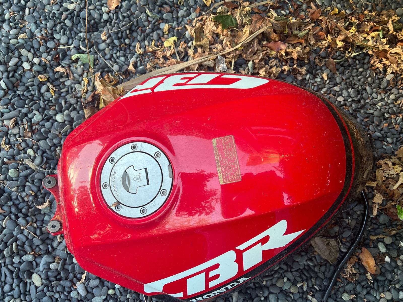 Honda CBR1000f brandstoftank - Rood/Zwart, Motoren, Ophalen, Gebruikt