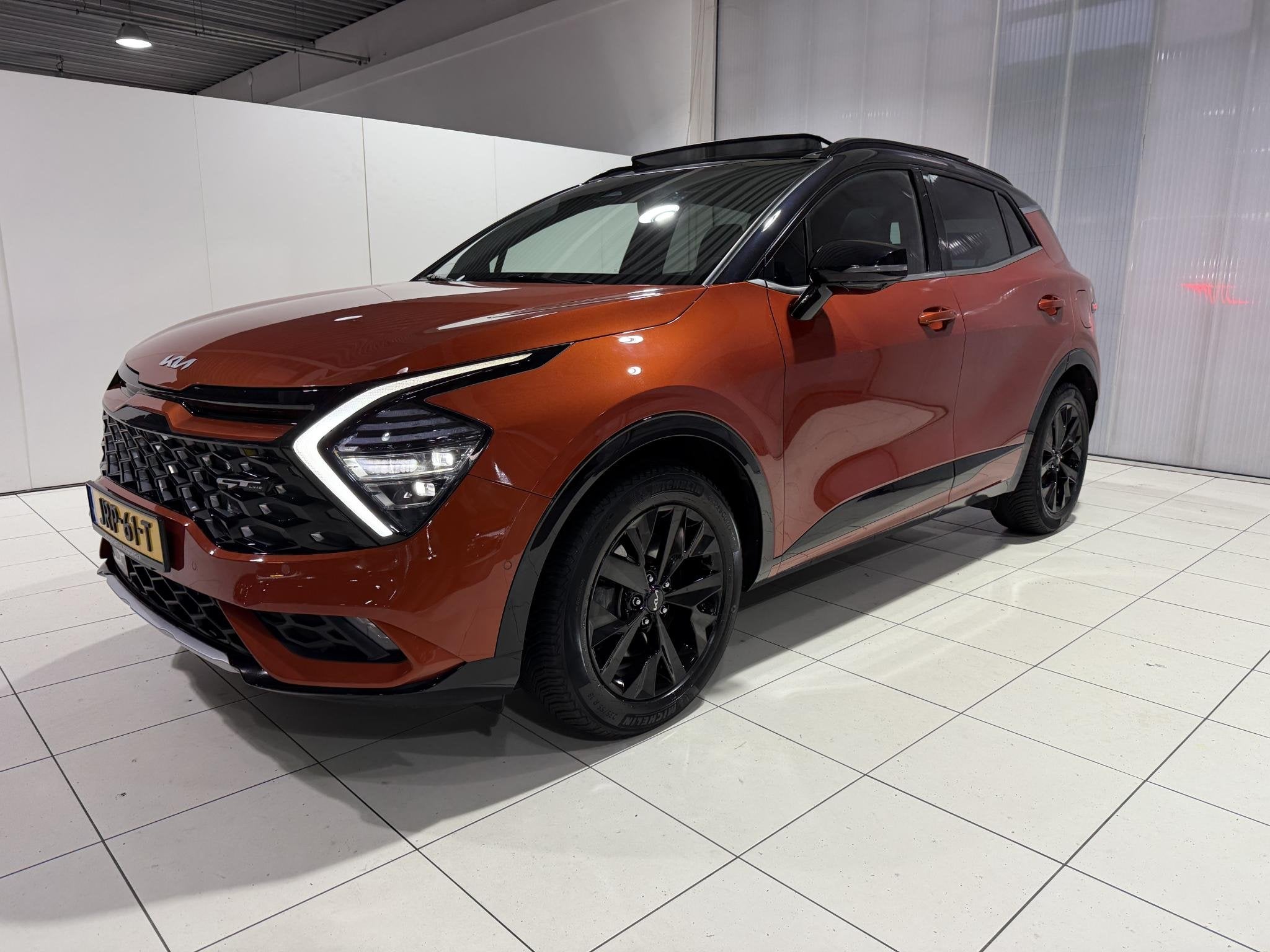 Kia Sportage 1.6 T-GDi Hybrid GT-Line , Stoel en Stuur verwa, Auto's, Kia, Gebruikt, Euro 6, 1650 kg, Hybride Elektrisch/Benzine