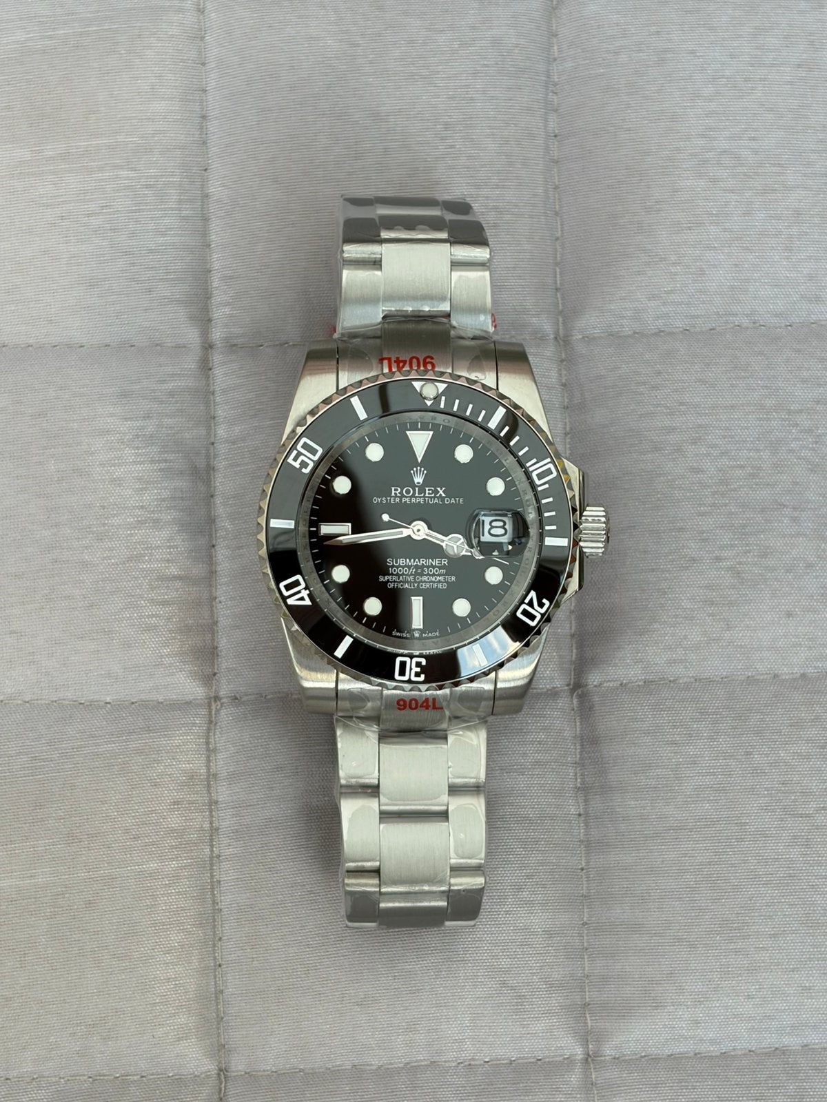Rolex Submariner Date 41mm, Overige merken, Staal, Staal, Polshorloge