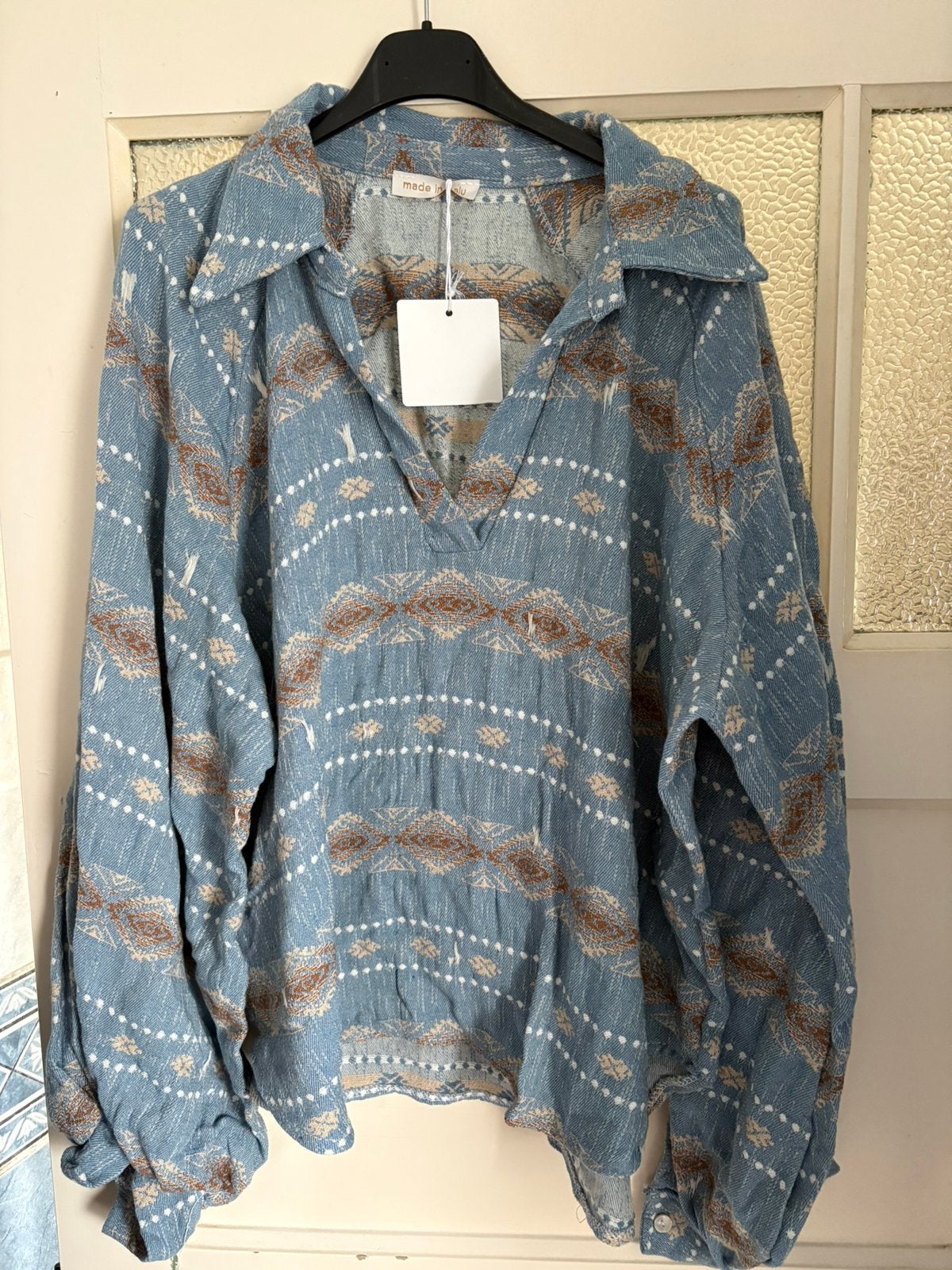 Mooie nieuwe blouse one size, Kleding | Dames, Blouses en Tunieken, Ophalen of Verzenden, Nieuw