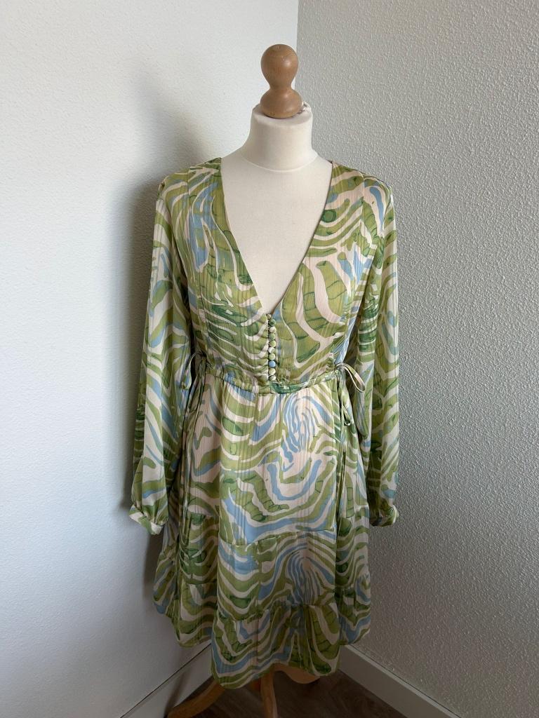 Fabienne Chapot maat 42 Lola Cato dress 266, Maat 42/44 (L), Ophalen of Verzenden, Zo goed als nieuw, Groen