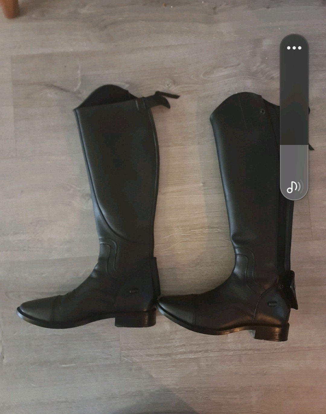 epplejack rijlaarzen, Dieren en Toebehoren, Paardrijkleding, Inclusief opbergtas, Ophalen of Verzenden, Zo goed als nieuw, Zwart