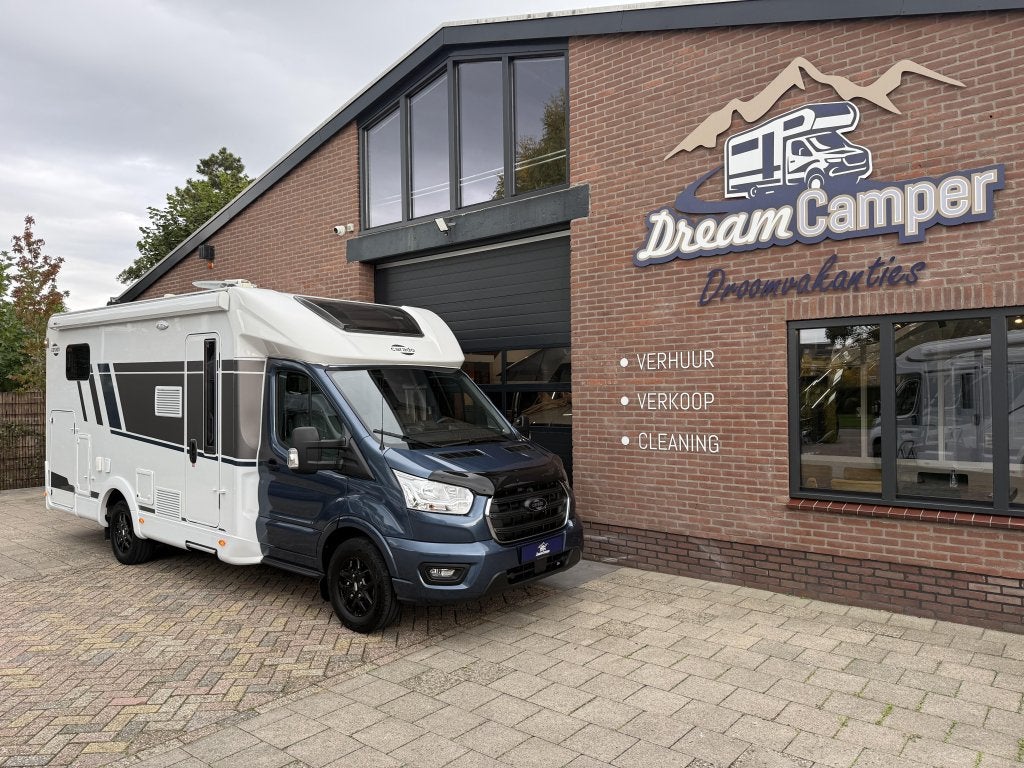 Carado T 338 Edition 24 Automaat! Airco!, Caravans en Kamperen, Automaat, Standaard zit, 6 tot 7 meter, Bedrijf