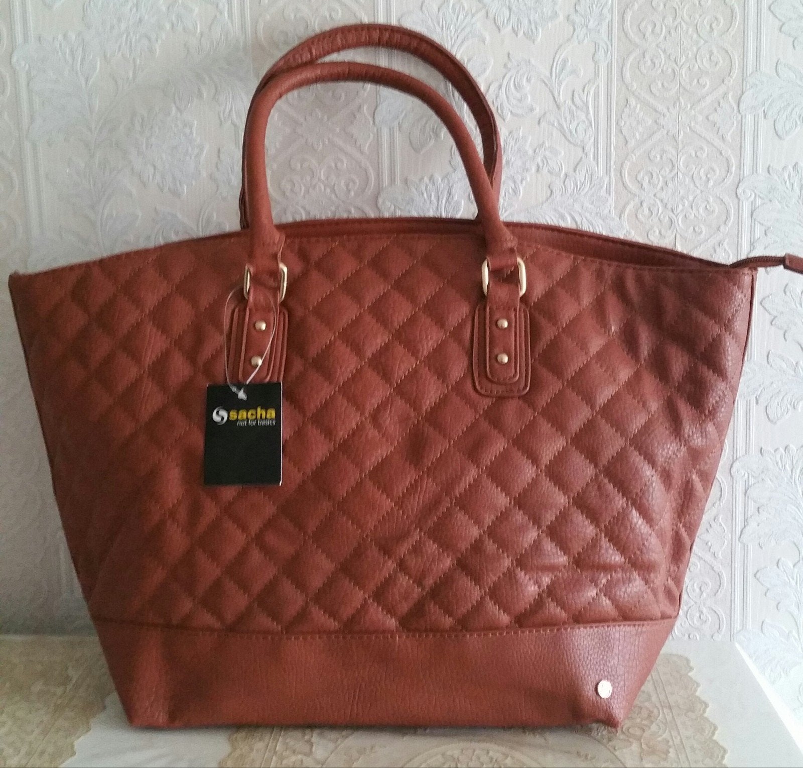 Sacha Shopper - Nieuw met label bruin cognac, Ophalen of Verzenden, Nieuw, Bruin, Shopper