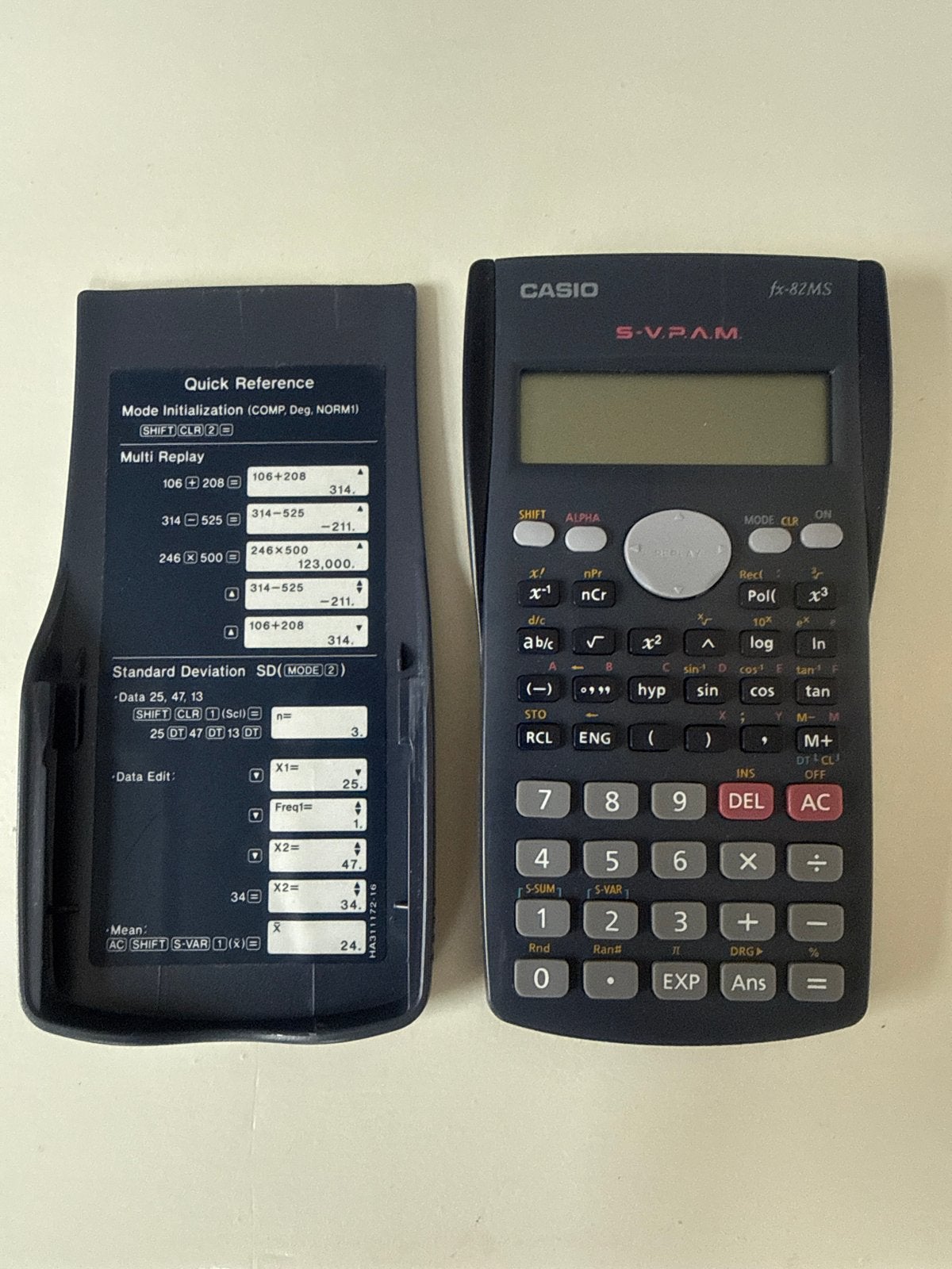 Casio rekenmachine, Ophalen of Verzenden, Zo goed als nieuw