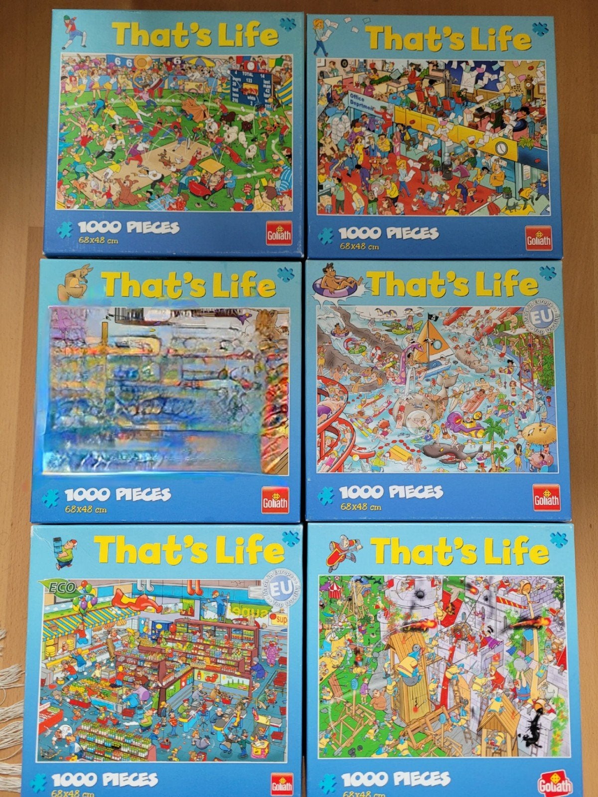 Puzzels 1000 stukjes thats life, Ophalen of Verzenden, 500 t/m 1500 stukjes, Zo goed als nieuw