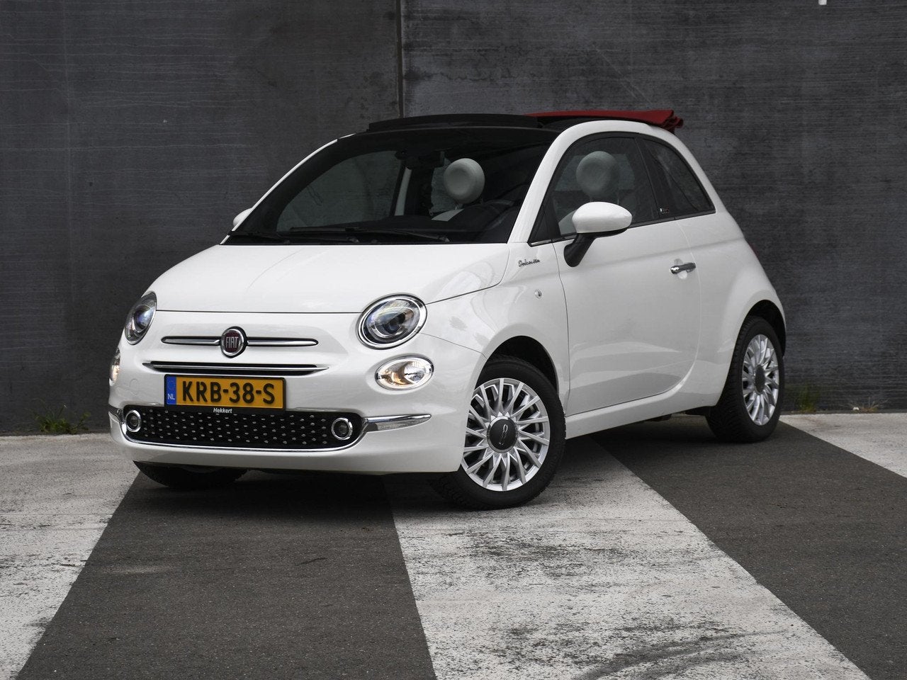 Fiat 500C Dolcevita 1.0 Mild-Hybrid 70pk CRUISE.C | 15''LM |, Auto's, Dealer onderhouden, Gebruikt, Cabriolet, 4 stoelen