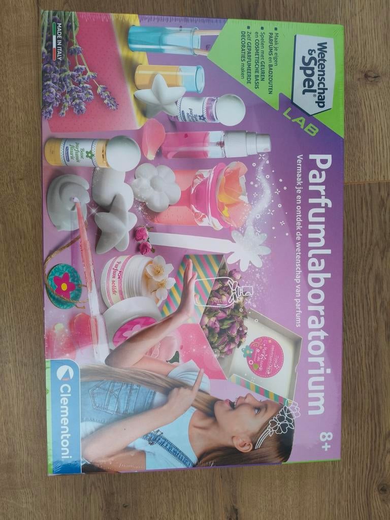 Clementoni Wetenschap & Spel Parfumlaboratorium, Ophalen, Nieuw, Knutselen
