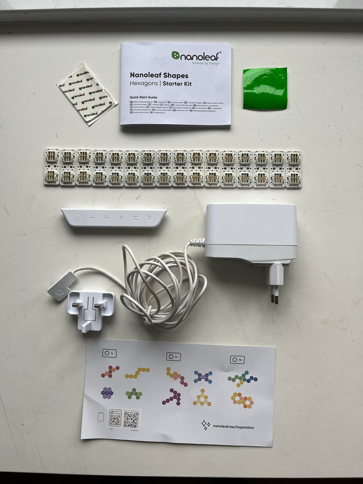 Nanoleaf Shapes Hexagons Starter Kit - 15 panelen, Ophalen, Overige merken, Kunststof, Meerkleurig