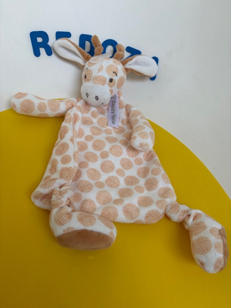 K3134 happy horse doekje giraf giraffe Gessy, Ophalen of Verzenden, Zo goed als nieuw, Overige typen