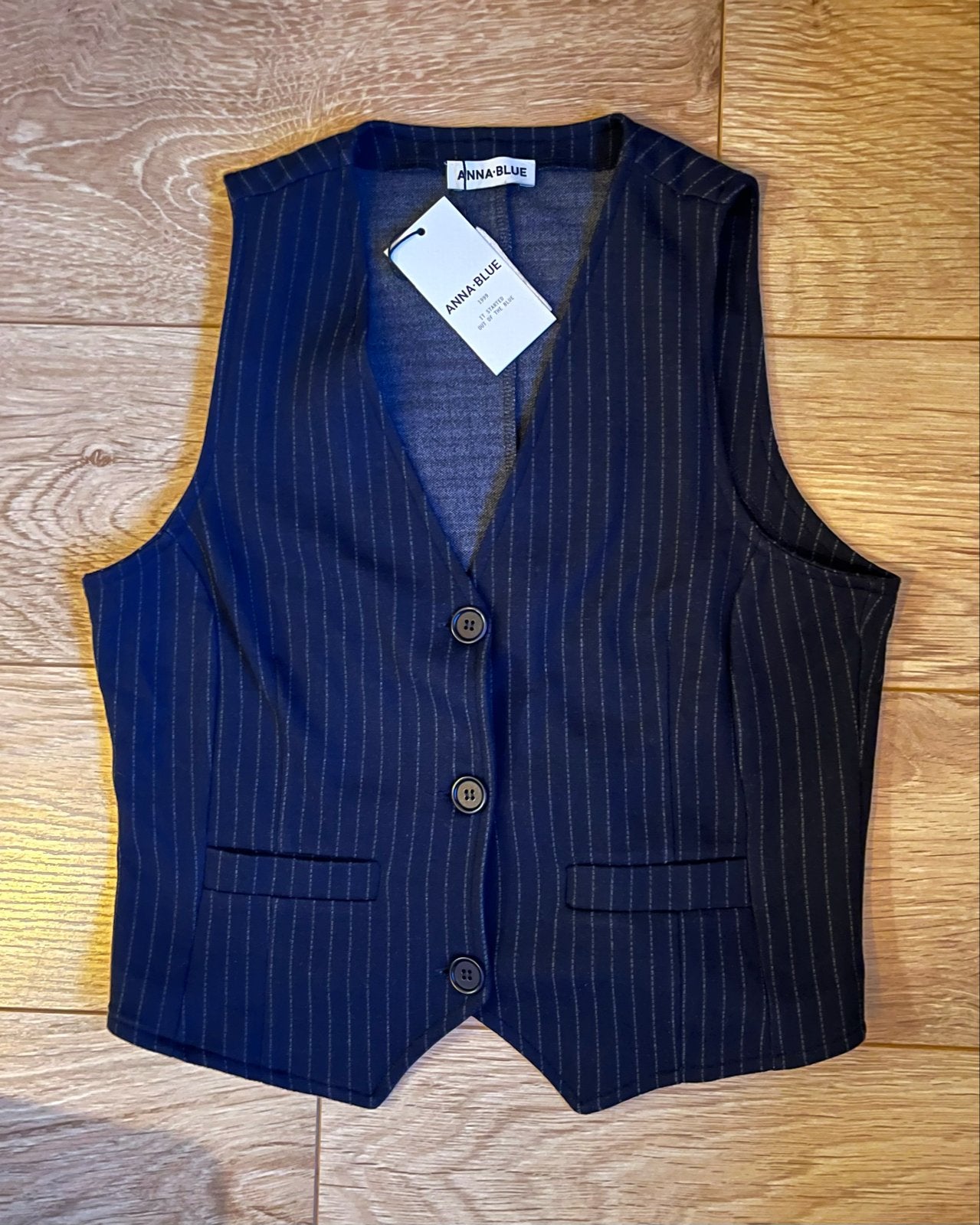 ANNA-BLUE Gilet - Nieuw met prijskaartje, Ophalen of Verzenden, Nieuw