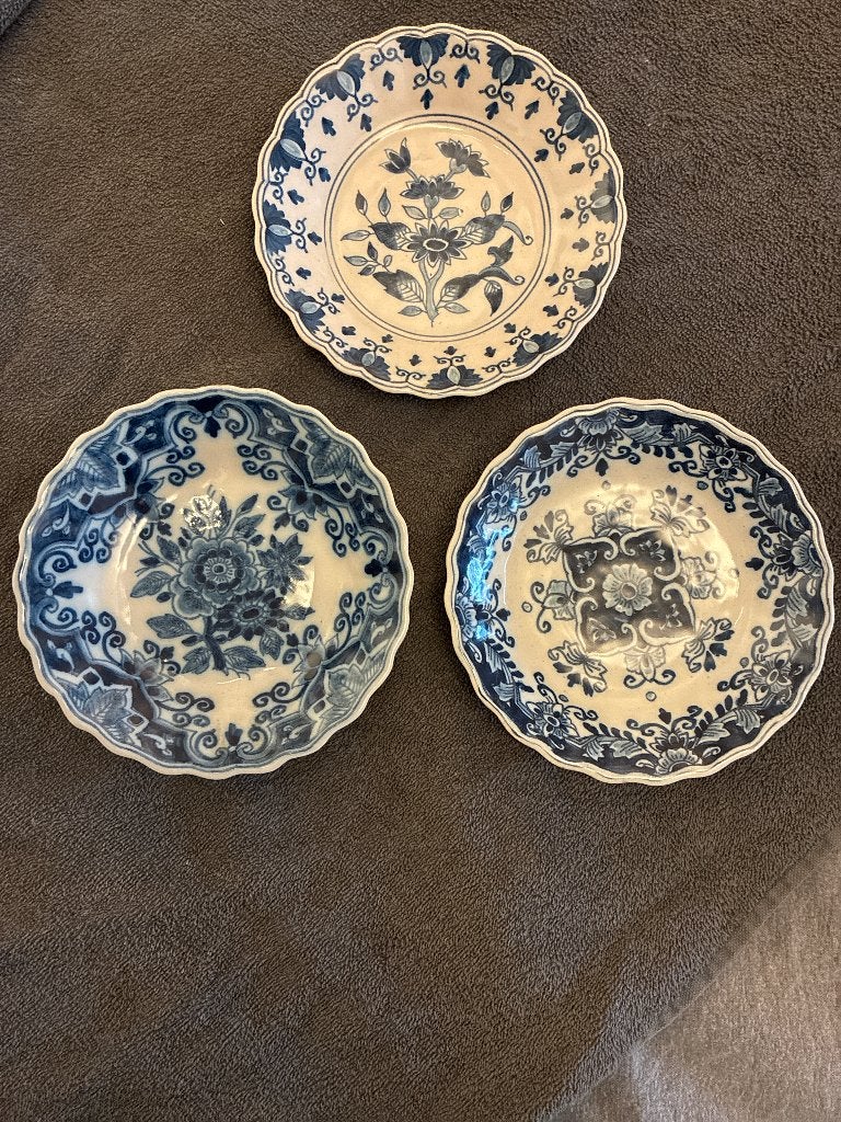 Makkum aardewerk bordjes set, Ophalen of Verzenden