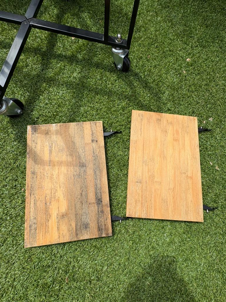 Zijplankjes Grill Guru Large, Ophalen of Verzenden, Gebruikt
