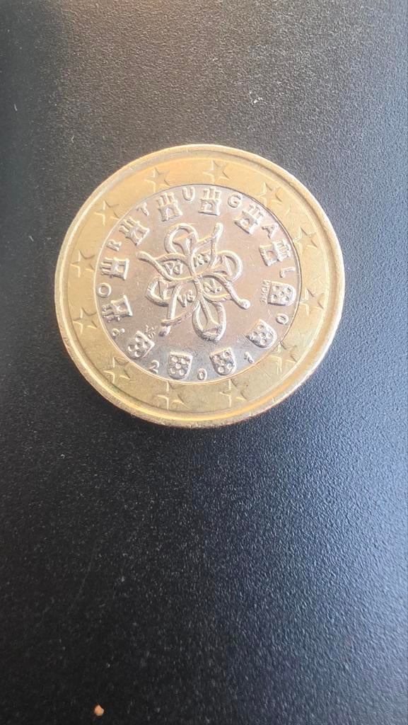 Zeldzame Portugese 1 Euro munt 2002, Postzegels en Munten, Munten | Europa | Euromunten, Ophalen of Verzenden, Portugal, 1 euro