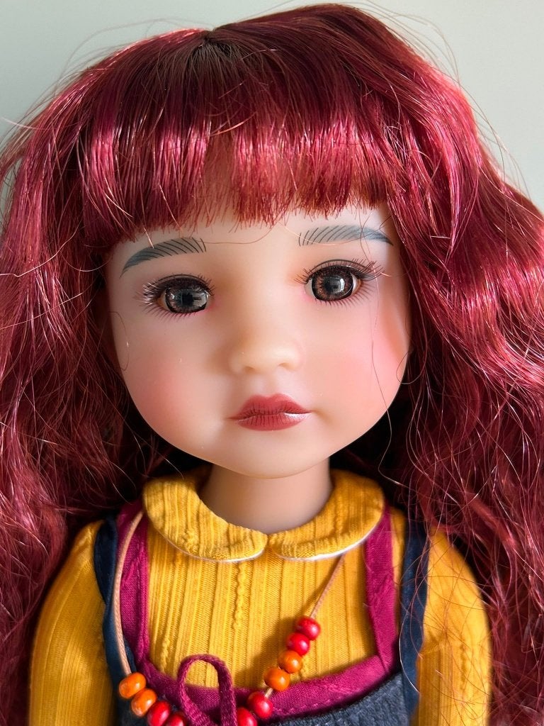 Ruby red Limited Edition BJD pop, Ophalen of Verzenden, Pop