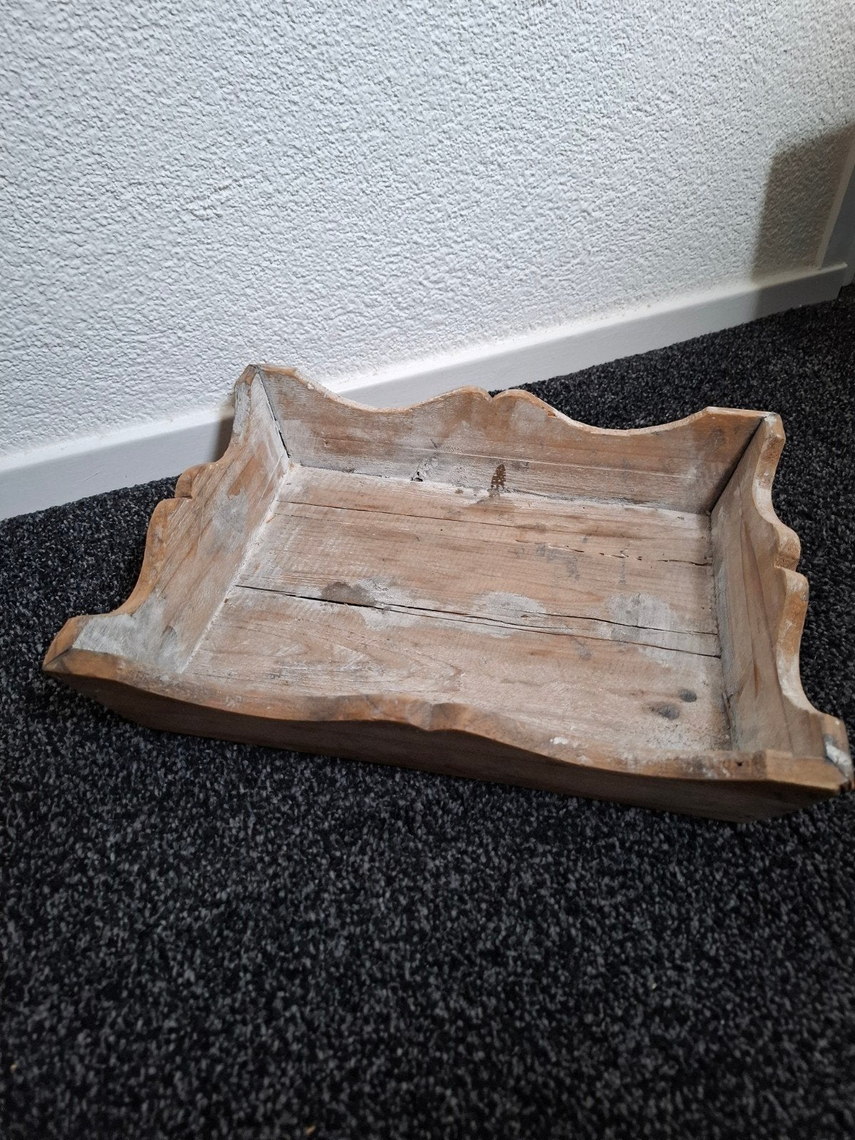 Decoratieve houten schaal/bakje, Ophalen of Verzenden