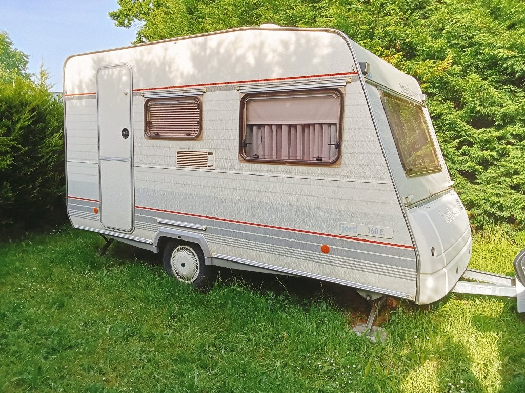 Caravan Sterckeman Fjord 360E, Caravans en Kamperen, Sterckeman, Treinzit, Particulier, 4 tot 5 meter