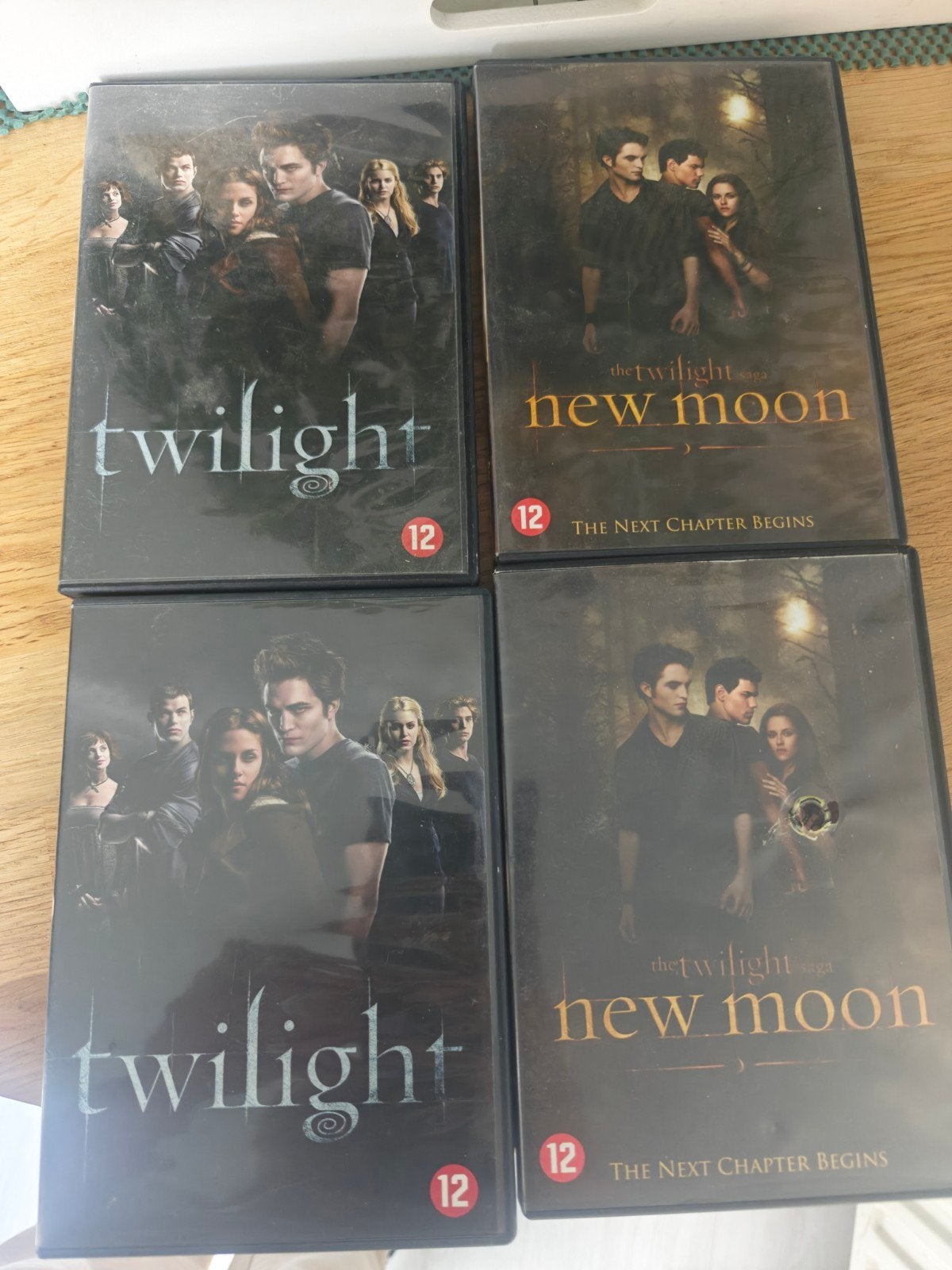 Twilight Saga DVD's: Twilight en New Moon (2 stuks), Ophalen of Verzenden