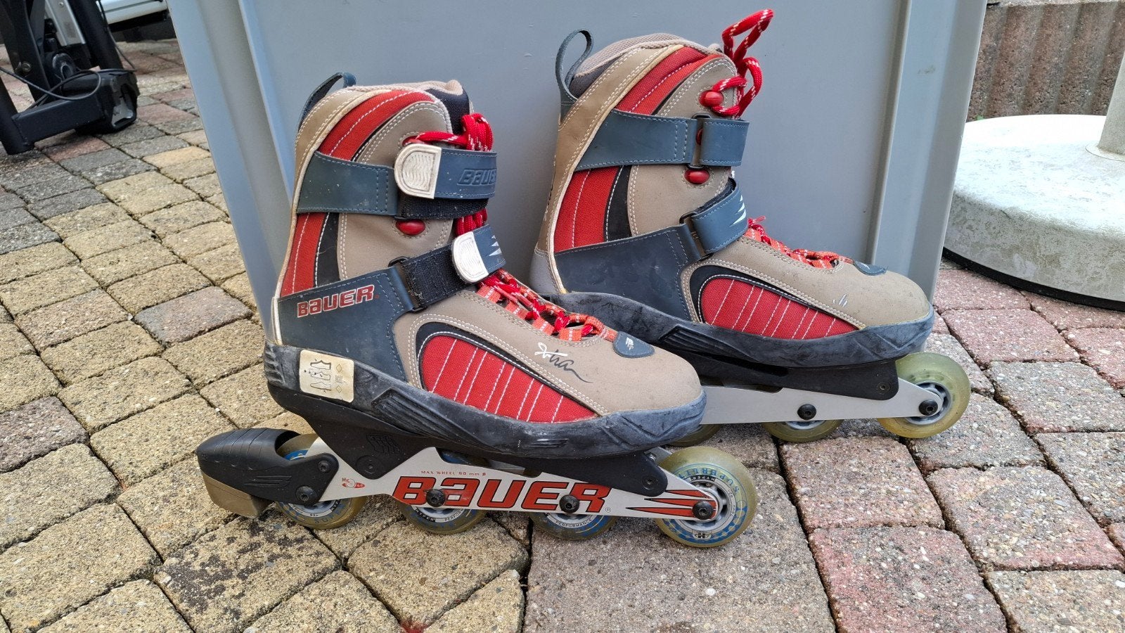 Bauer inline skates - Maat 45, Ophalen, Gebruikt, Overige typen, Bauer