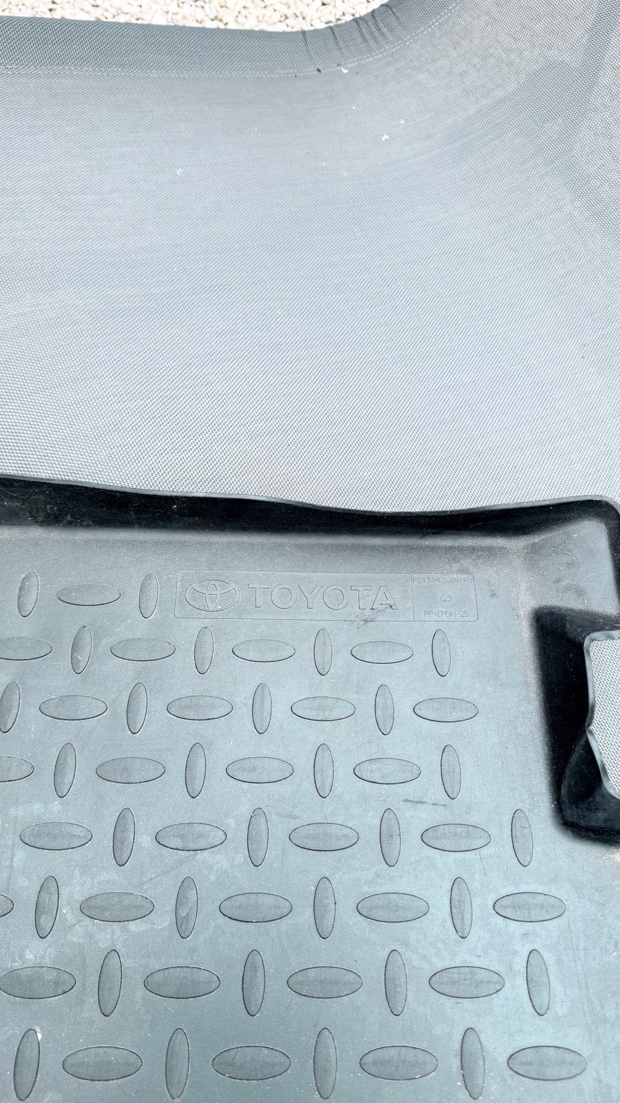 Toyota Auris Kofferbakmat - Origineel en Duurzaam, Ophalen, Gebruikt