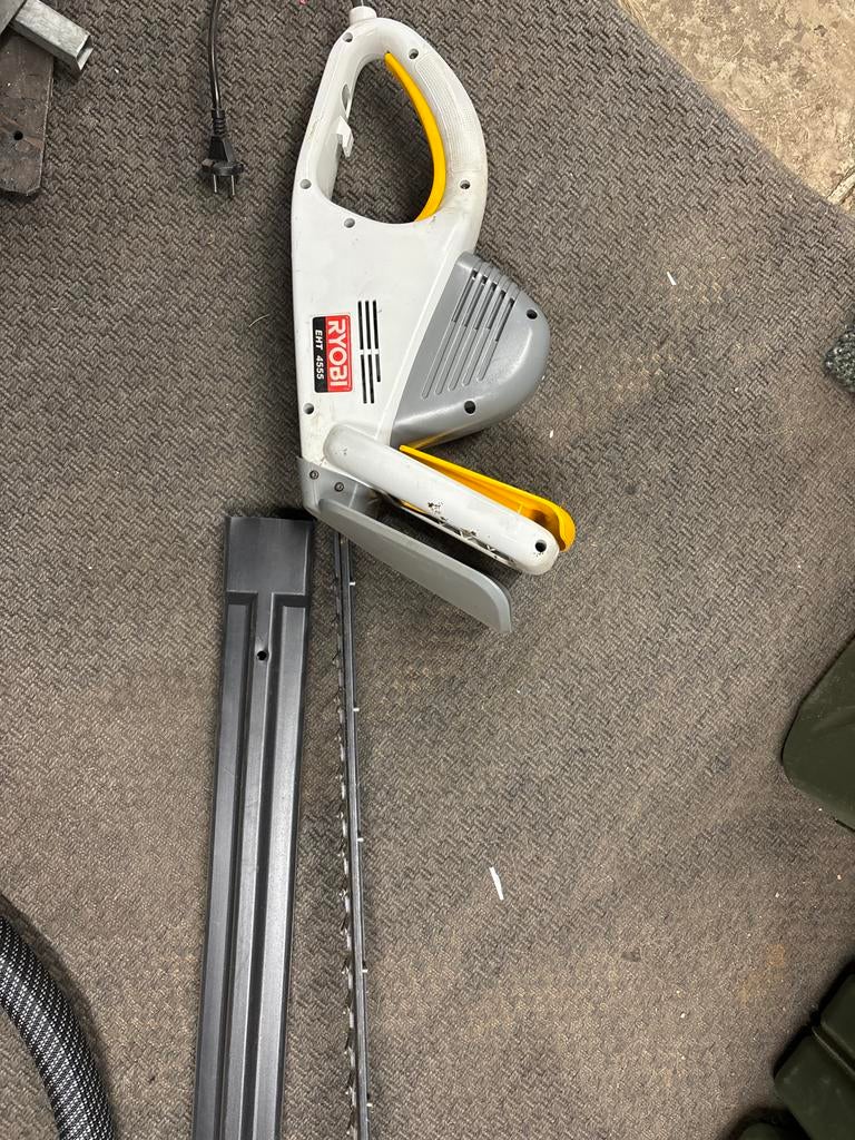 Ryobi EHT-455S Heggenschaar - Elektrisch, Ophalen of Verzenden, Gebruikt, Elektrisch