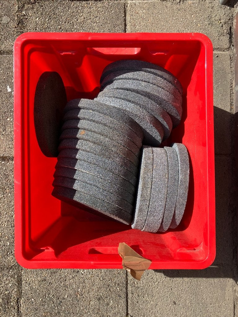 Nilis amaril slijpstenen, Ophalen of Verzenden, Nieuw, Minder dan 700 watt, Werkbankslijpmachine