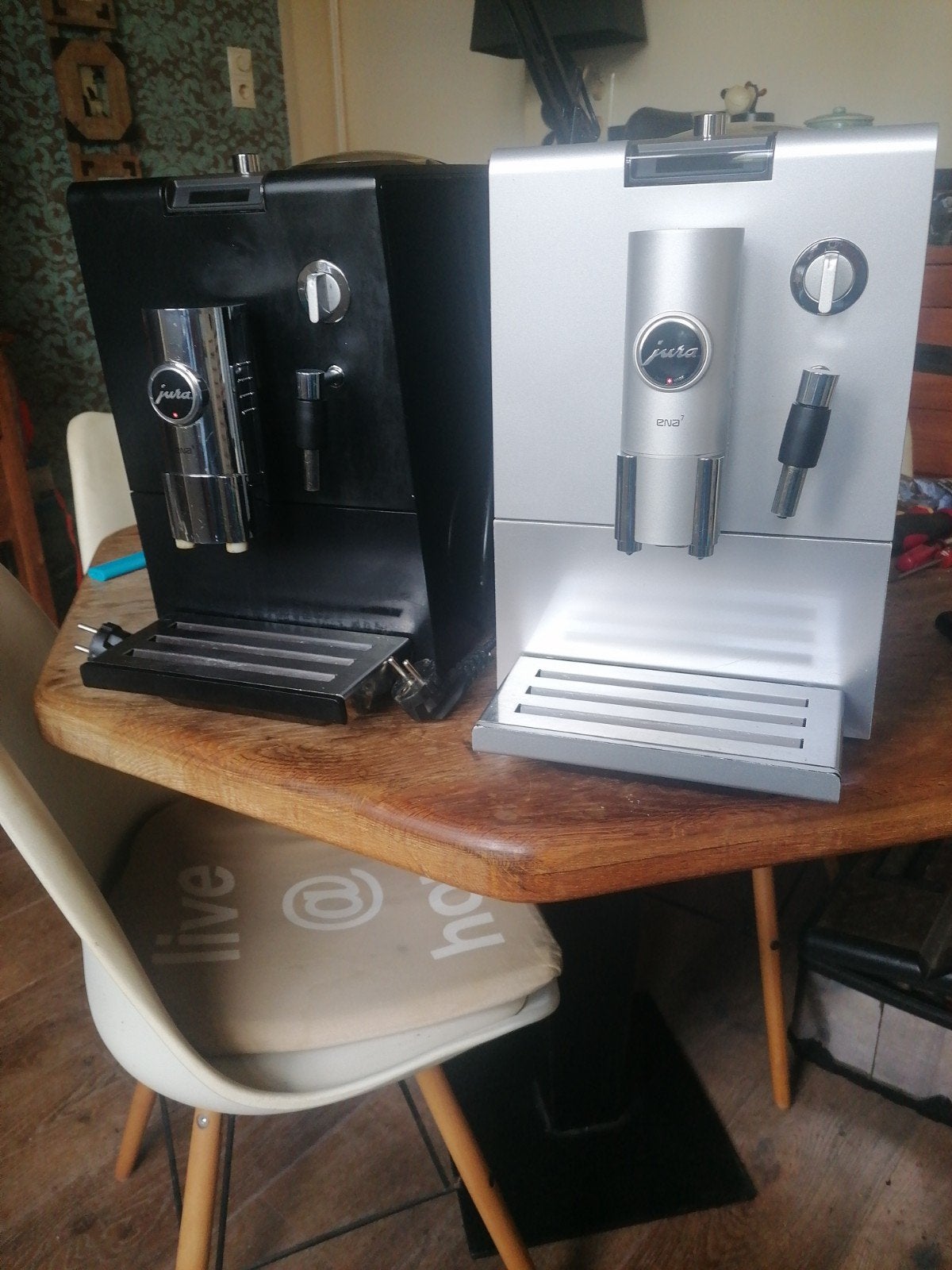 Te koop 2 maal Jura Ena koffiemachine., Ophalen of Verzenden, Koffiemachine