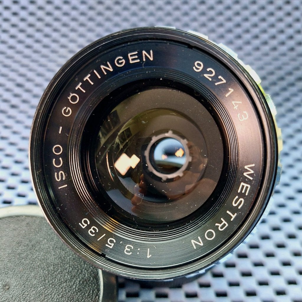 Isco_Gottingen Westron 35/3.5, Overige merken, Beschermhoes/tas, 35 mm, Zo goed als nieuw