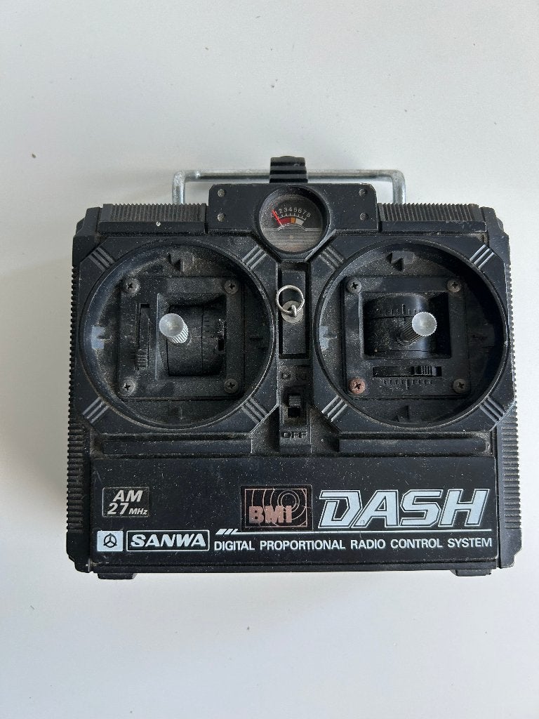 BMI Sanwa AM 27mhz Dash zender rc modelbouw, Ophalen of Verzenden, Gebruikt, Overige schalen, Onderdeel