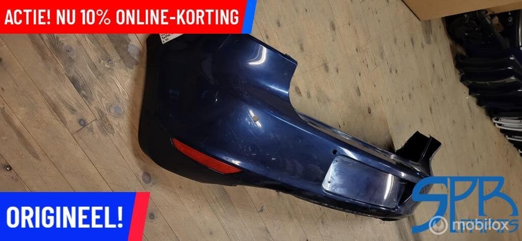 VW GOLF 6 VI LD5Q ACHTERBUMPER 4x PDC 5K6807421 BUMPER KRAS, Auto-onderdelen, Gebruikt, Volkswagen, Ophalen of Verzenden, Volkswagen