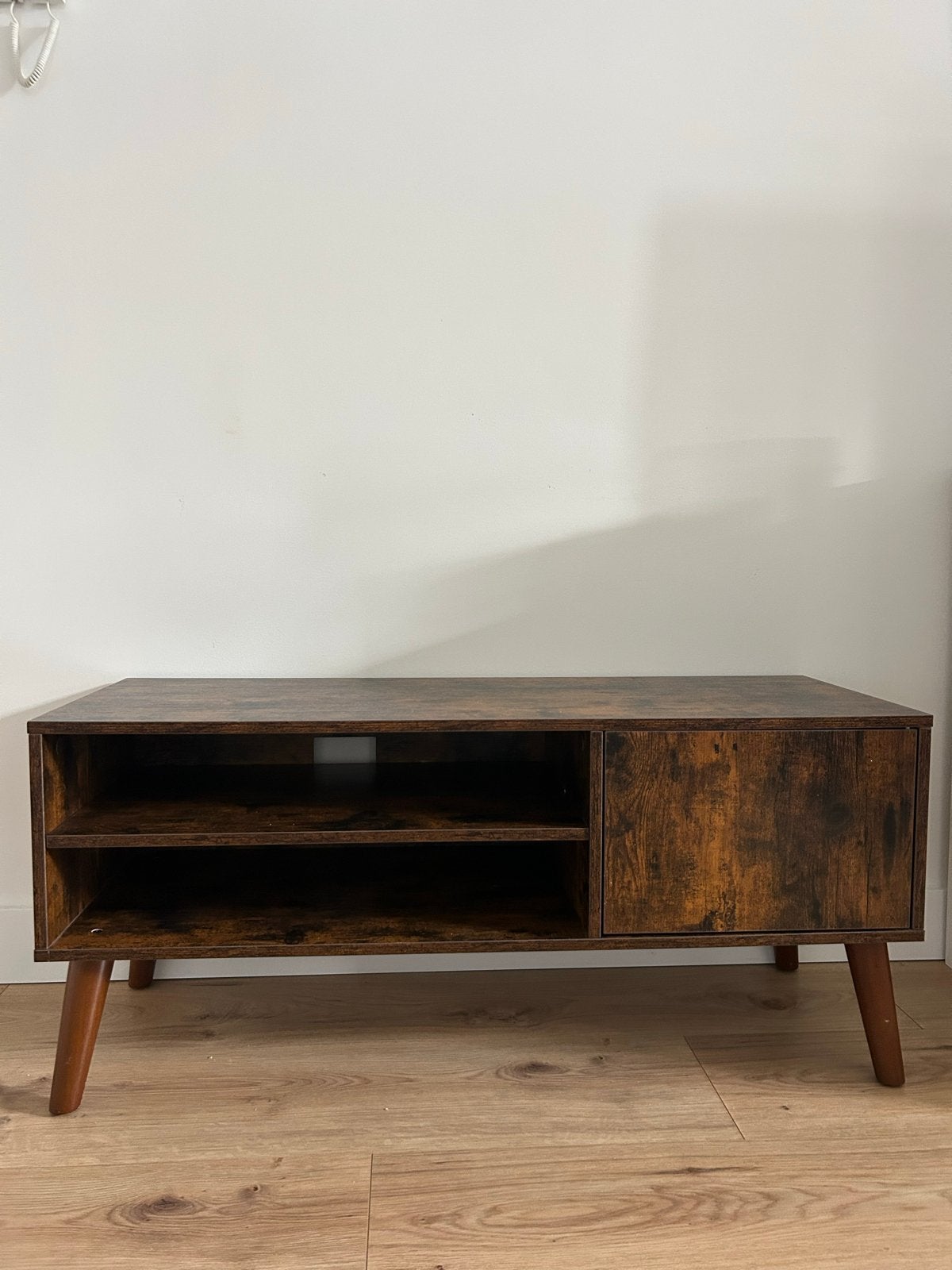 TV meubel, Ophalen, Overige materialen, 100 tot 150 cm, Zo goed als nieuw