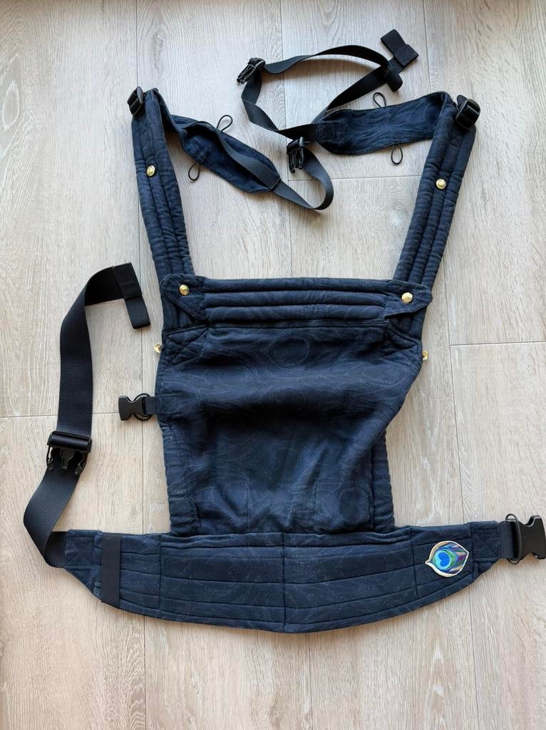 Artipoppe Zeitgeist Argus belle (blauw) - inclusief doos, Buik of Rug, Zo goed als nieuw, Draagzak, Ophalen