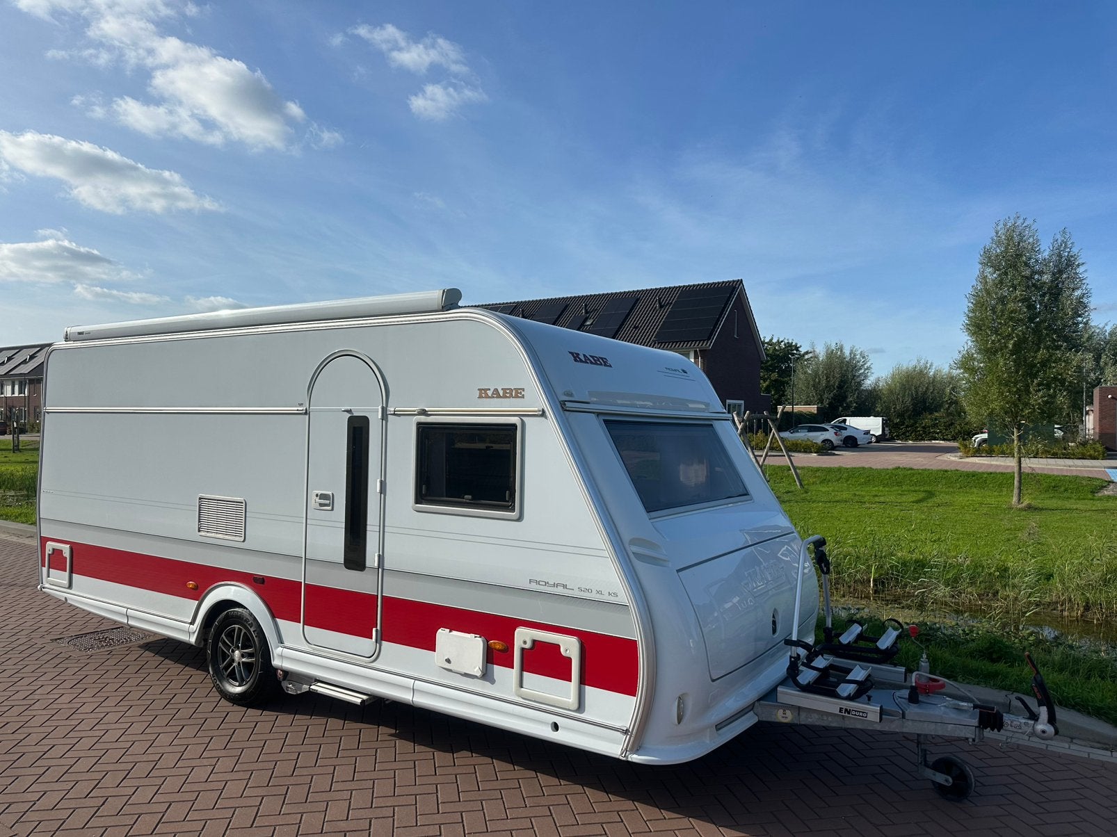Kabel Royal 520XL 2017 mover/airco/luifel/fietsendrager enz, Caravans en Kamperen, Schokbreker, Frans bed, Kabe, 5 tot 6 meter